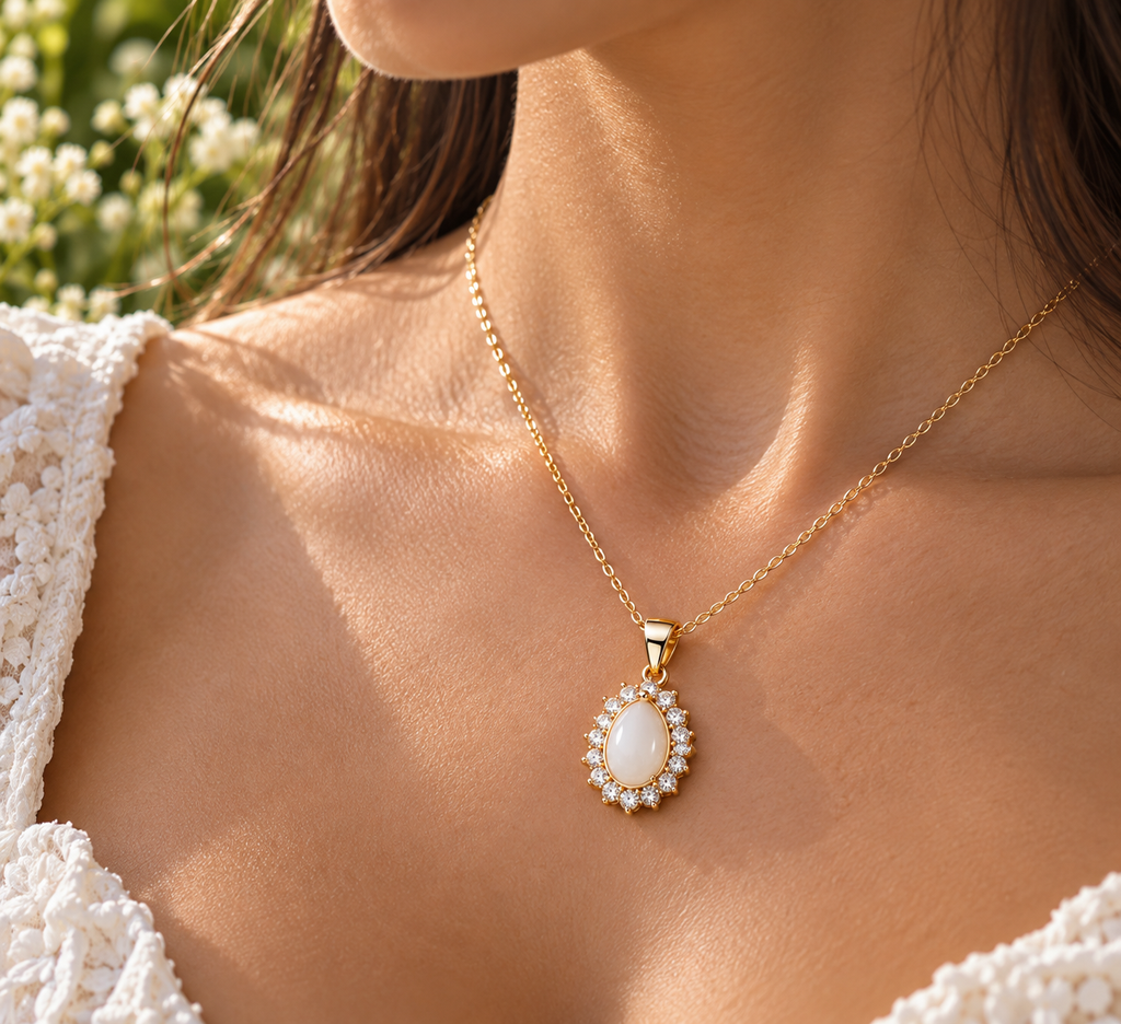 Willow - Pear Necklace