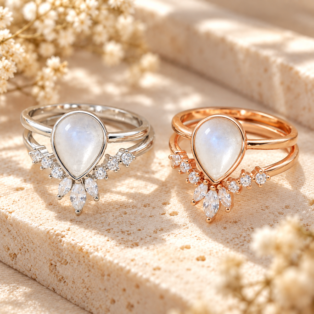 Vines - Pear Ring