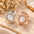 Willow - Pear Ring