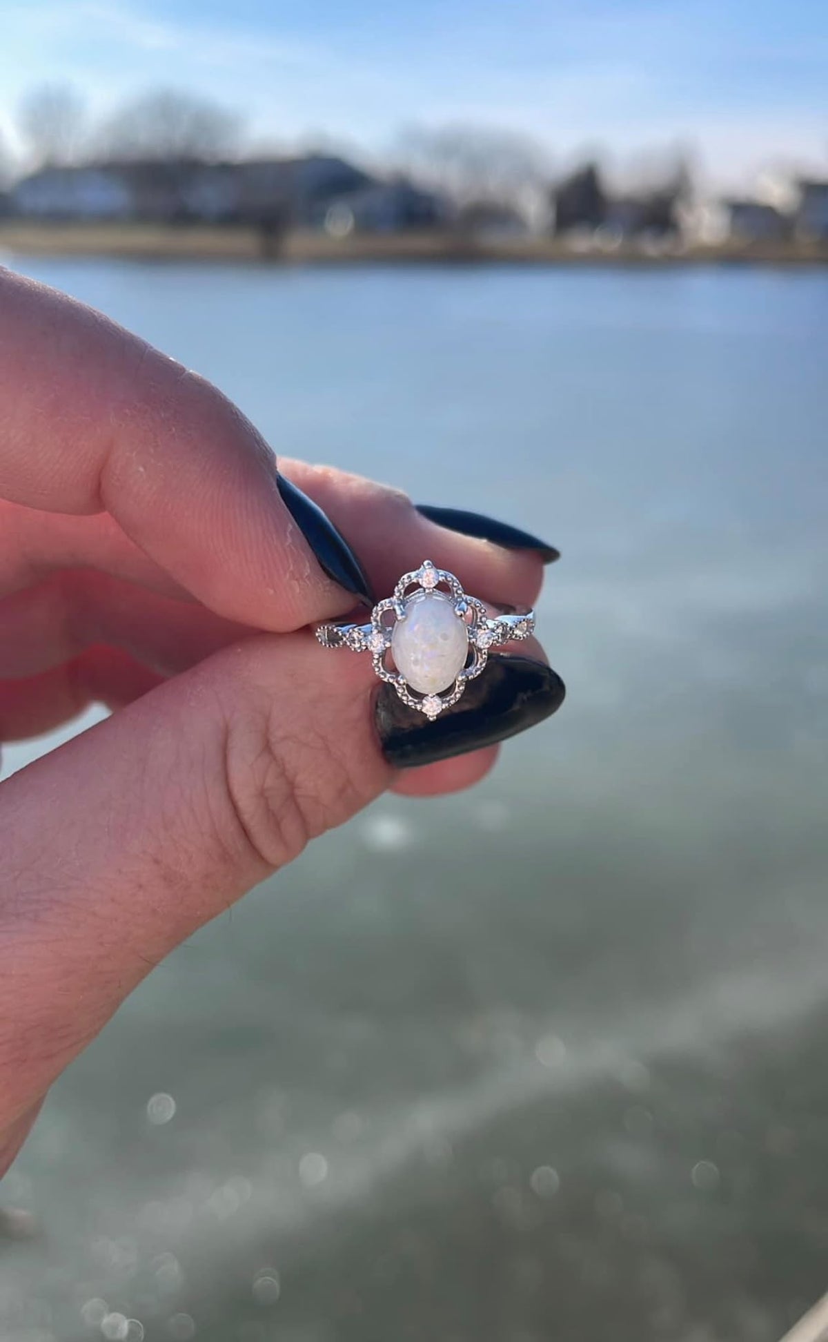 Sage - Oval Ring