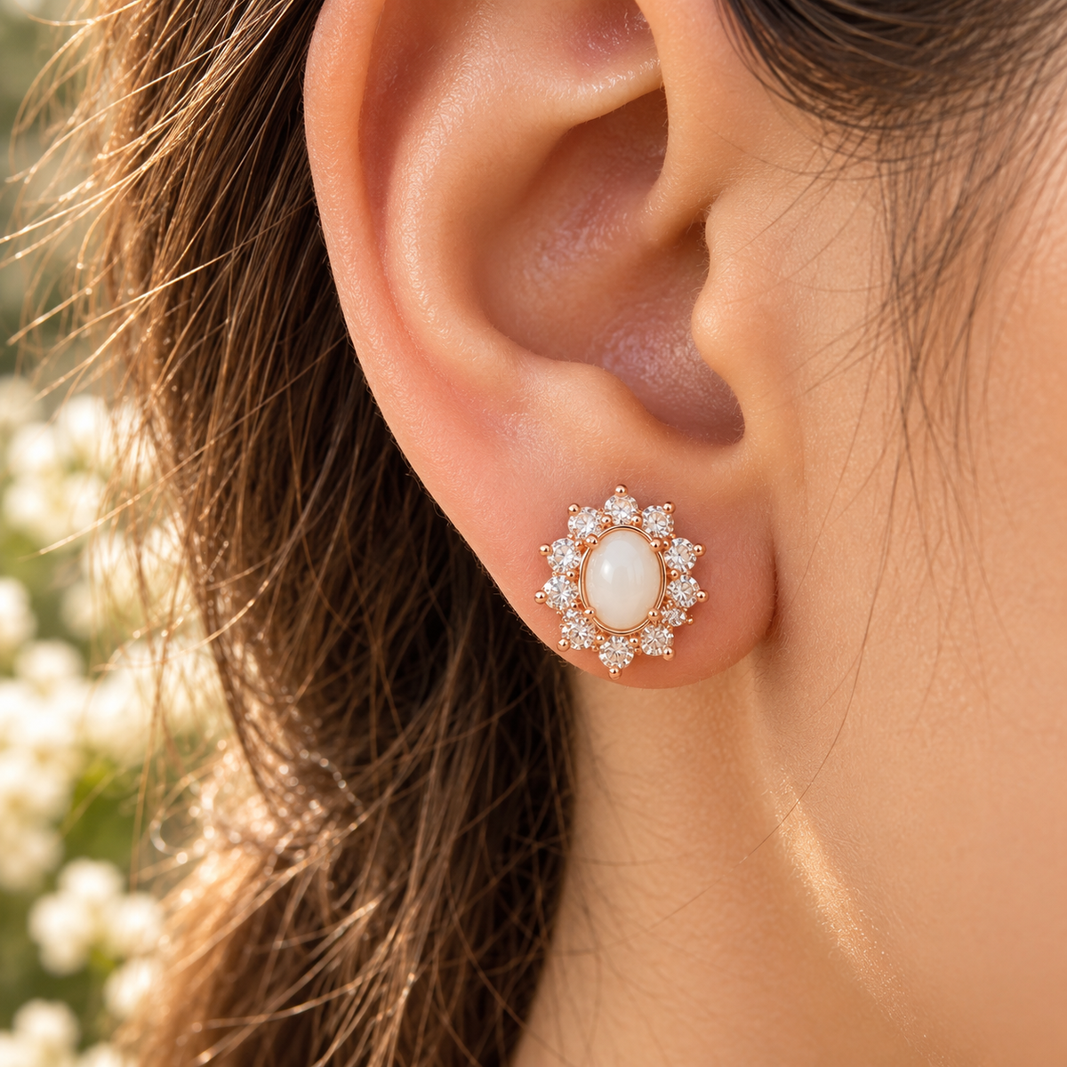 Willow - Oval Earrings