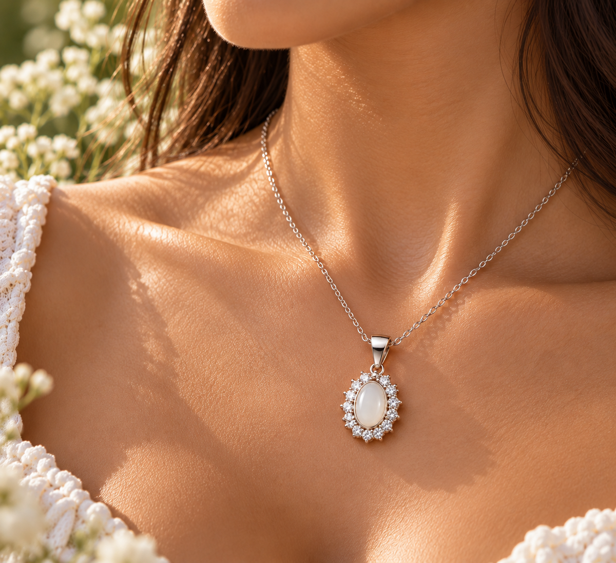 Willow - Oval Necklace