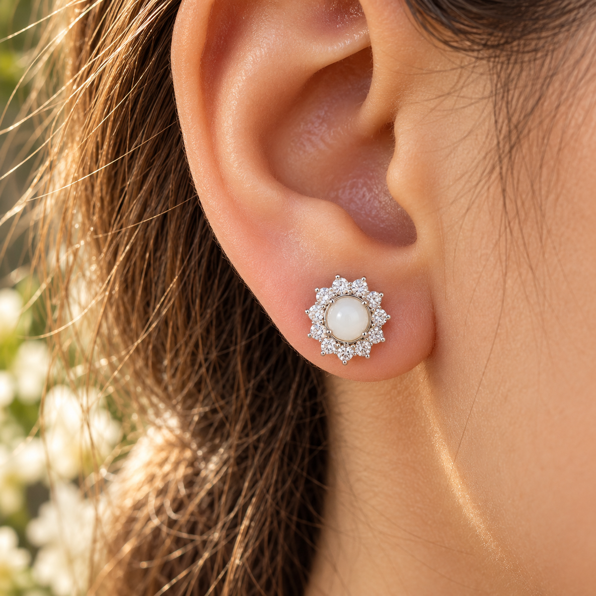Willow - Round Earrings